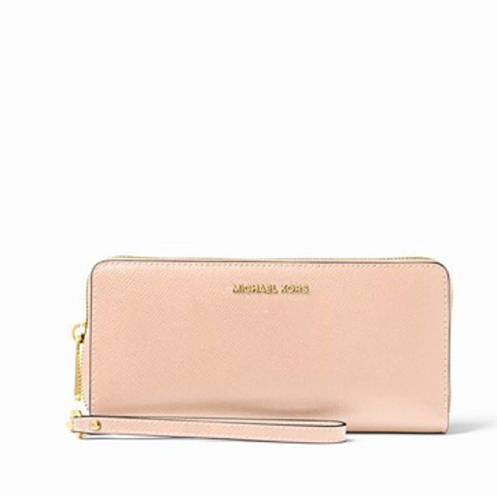 Michael Kors Leather Continental Wallet